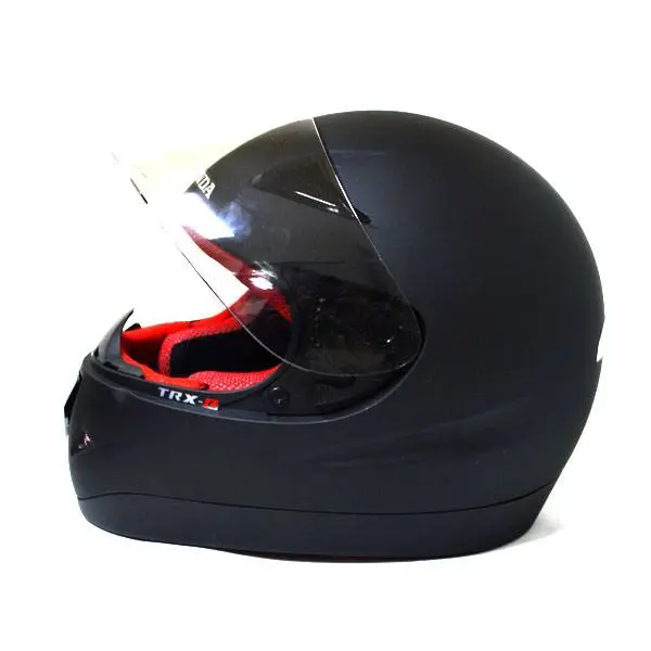 Honda Helmet Full Face TRX- R (M (57-57cm), Glossy Black)