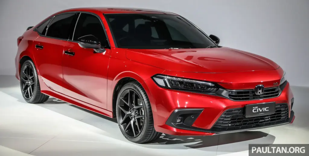 Honda Civic (Base variant (1.5 L E), Green)